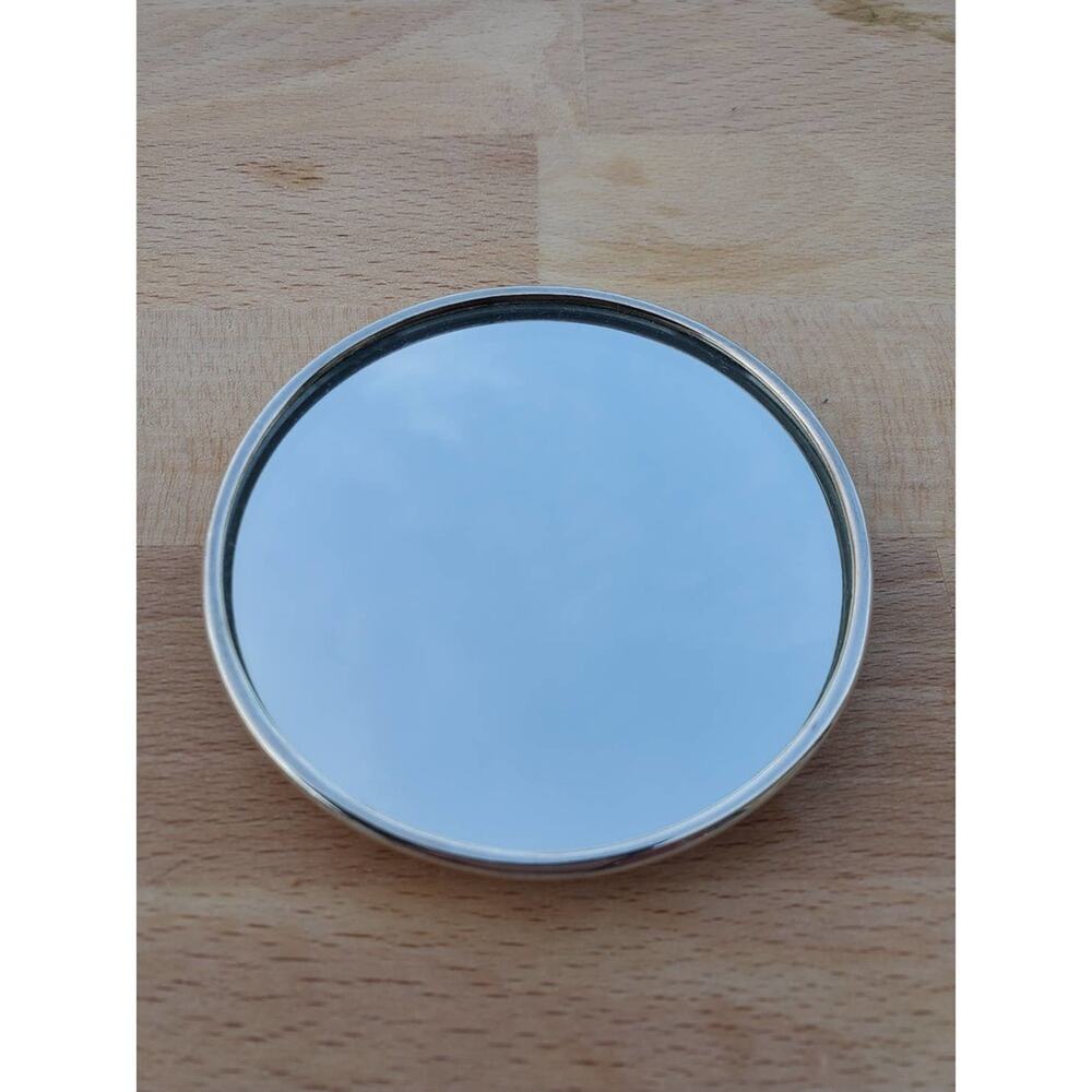 Tiffany & Co. Sterling Silver 925 Signed Bow Pocket Hand Mirror